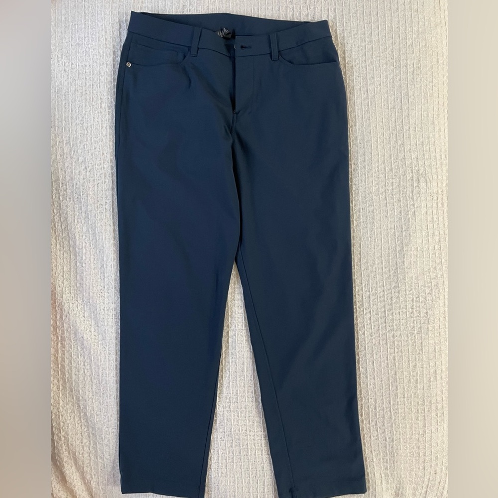 Lululemon Athletica Deep Blue Trousers 31x30